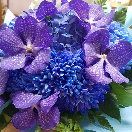 Букет цветов Небесная звезда - Фото 4