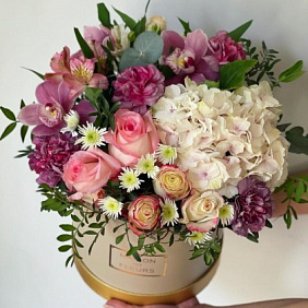 Коробка цветов №167