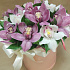 Цветы в коробке 13 прекрасных орхидей  «Микс счастья» - Фото 2