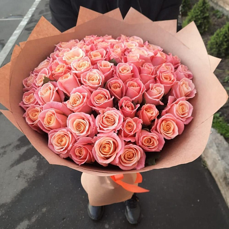 Букет цветов Мисс Пигги №160 - Фото 2