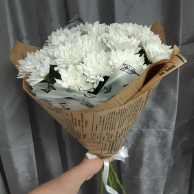 Букет цветов "Белоснежка" №180