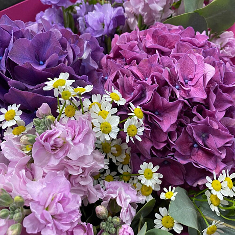 Букет с Камиллой и Гортензией - Фото 4