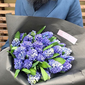 Букет цветов "Синий гиацинт" №160