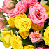 Букет-трио из кустовых роз Иллюзия - Фото 3