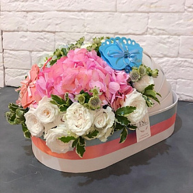 Букет цветов "Мальчик и Девочка"