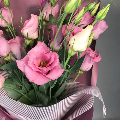 Букет Изящная эустома - Фото 4