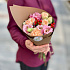 Букет «Нежная осень» с розами, эустомой и ягодами гиперикума - Фото 3