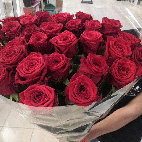 Букет из красных роз Ред наоми - Фото 2