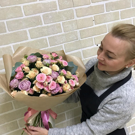 Букет цветов  Вдохновение №172 - Фото 4