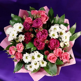 Букет цветов "Нежный вальс" №2
