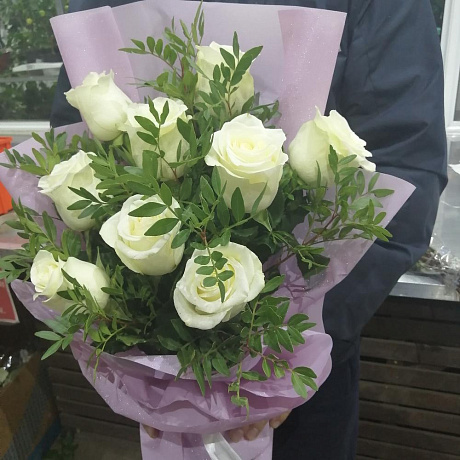 Букет цветов Классика №195 - Фото 4