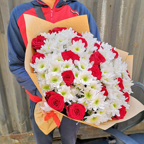 Букет цветов Танго №160 - Фото 3