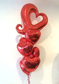 Композиция из шаров "Для Любимой! - 3"