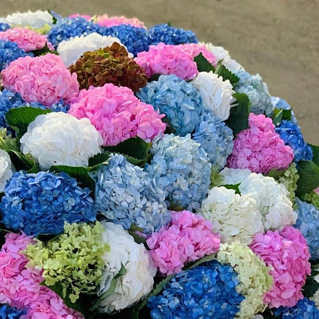 Корзина счастья с цветами №160 - Фото 6