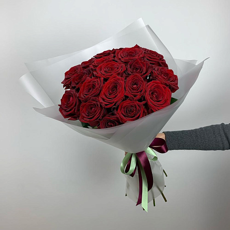 Букет «Стильный красный» - Фото 3