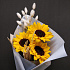 Букет цветов Три солнышка - Фото 3