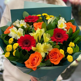 Букет цветов "Бархат" №168