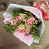 Букет из 5 кениских роз с зеленью ( 50 см ) - Фото 4