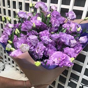 Букет из эустомы №162