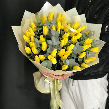 Тюльпаны с ноткой эвкалипта - Фото 2