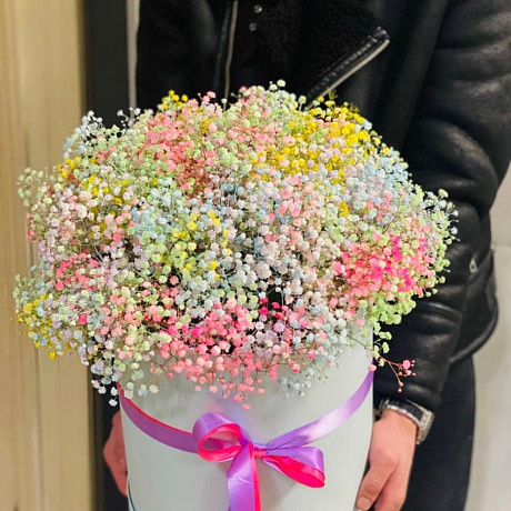 Композиция цветочная «Радуга» - Фото 2