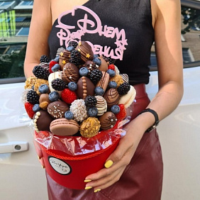 Букет цветов "Шоколадный принц"