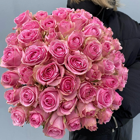 Букет цветов Нежный №165 - Фото 3