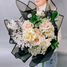 Букет цветов "Горный хрусталь"