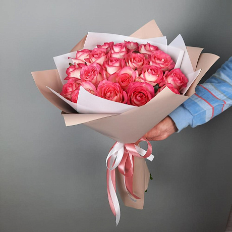 Букет цветов Теплые чувства №160 - Фото 2