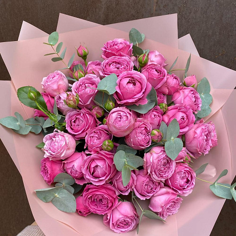 Роскошные пионовидные розы Мисти баблс - Фото 3