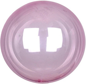 Шар "Сфера 3D Deco Bubble" (Розовый), кристалл