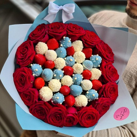 Букет цветов "Волна" №2