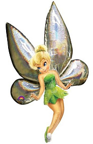 Ходячая фигура шар "Фея Динь-Динь" 112 см