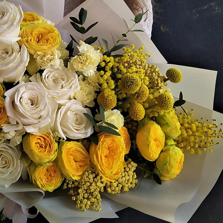 Букет цветов Honeymoon - Фото 3