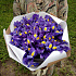 Букет из 31 синего ириса - Фото 2