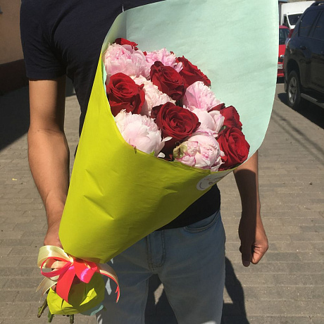 Букет цветов Прелесть Парижа - Фото 2