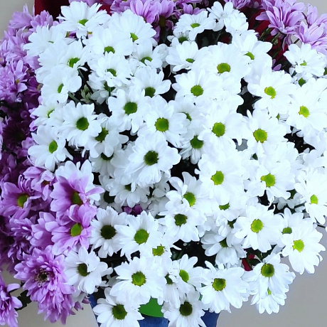 Букет Облако хризантем №161 - Фото 2