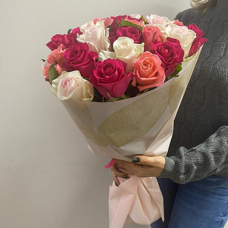 Розы микс 29шт - Фото 3