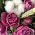 Кустовая пионовидная роза, хлопок, пшеница , лаванда N151 - Фото 5