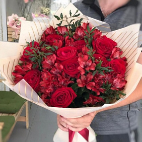 Букет цветов "Великолепная" №162