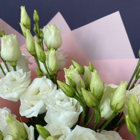 Букет цветов Белоснежная нежность - Фото 3