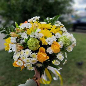 Букет цветов "Летний день" №166