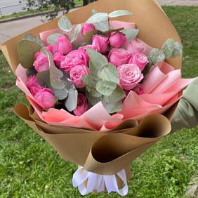 Букет цветов "с любовью" №165