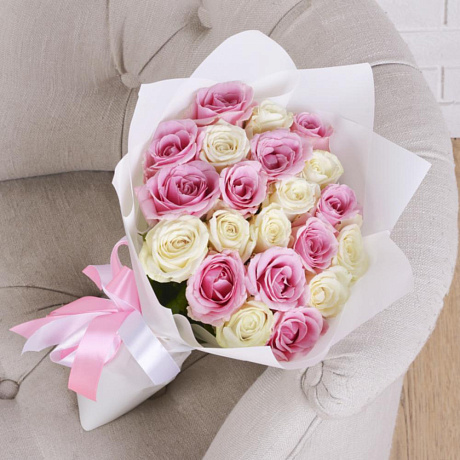 21 Микс (Роза Premium 40см) - Фото 2