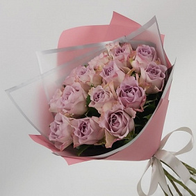 15 сиреневых розочек Мэмори Лейн