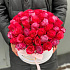 Цветы в коробке 41ш Эквадорасих роз - Фото 3