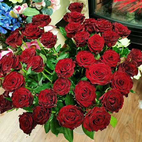 Букет цветов Люблю №162 - Фото 4