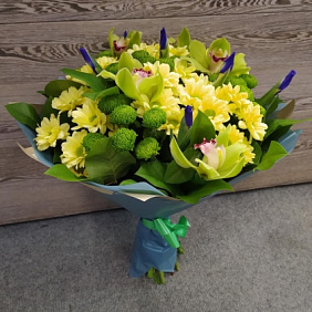 Букет цветов "Оливковый"