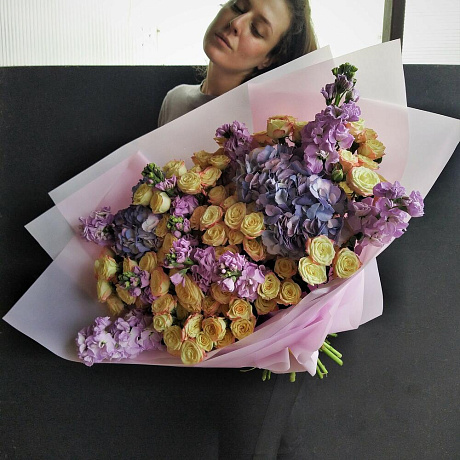 Букет цветов Lavander and vanilla - Фото 5