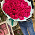 Монобукет 51 роза Pink Floyd 70см - Фото 2
